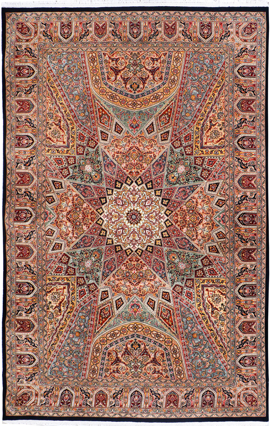 Multi Colored Gombud 4' 8 x 7' 3 - No. 69624 - ALRUG Rug Store