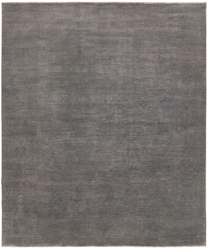 Dim Grey Overdyed 8' x 9' 7 - No. 69627 - ALRUG Rug Store