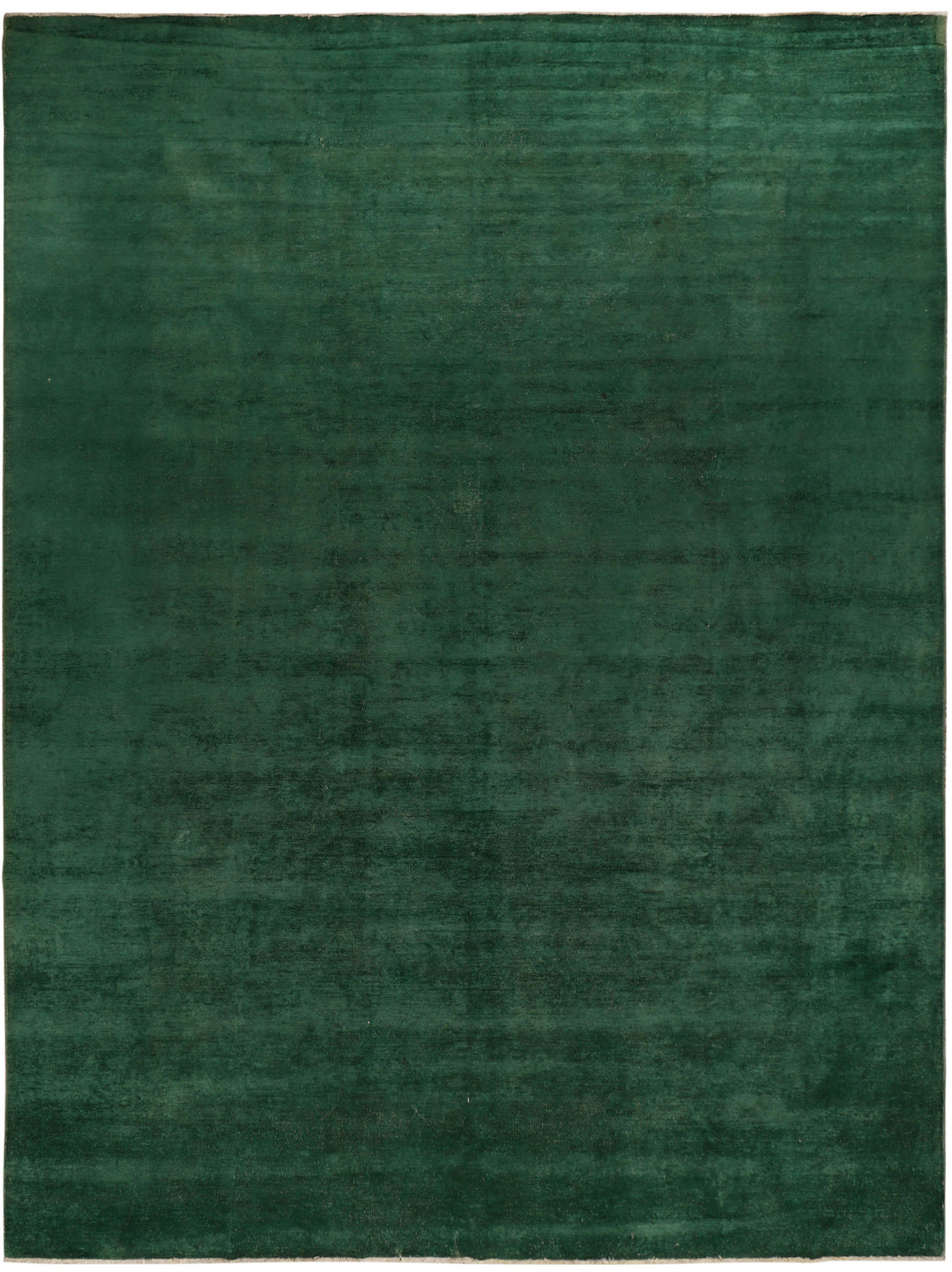 Darkgreen Overdyed 9'  11" x 13'  2" - No. QA17873