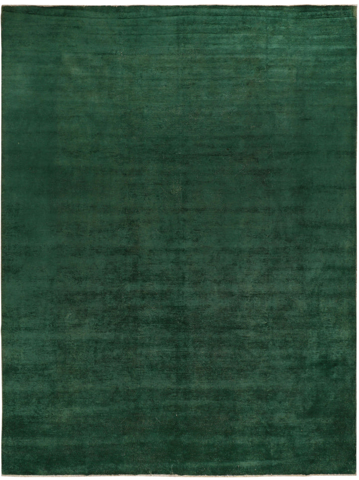 Darkgreen Overdyed 9' 11 x 13' 2 - No. 69636 - ALRUG Rug Store