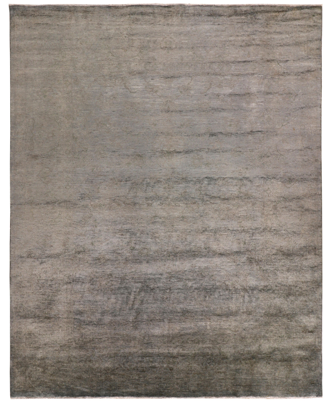 Dark Grey Overdyed 8' 1 x 9' 8 - No. 69637 - ALRUG Rug Store
