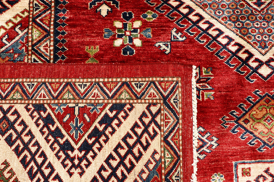 Firebrick Kazak 6' 9 x 6' 10 - No. 69825