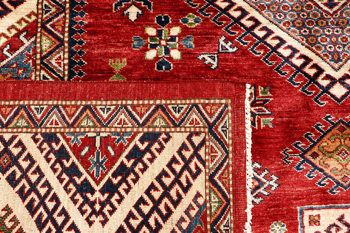 Firebrick Kazak 6' 9 x 6' 10 - No. 69825