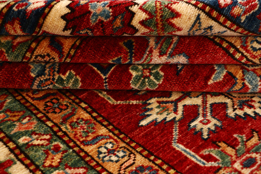 Firebrick Kazak 6' 3 x 6' 5 - No. 69831