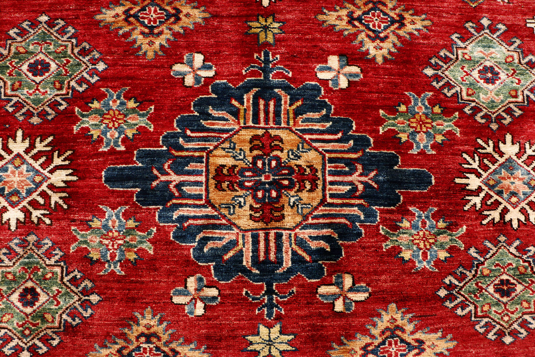 Firebrick Kazak 6' 8 x 6' 6 - No. 69837