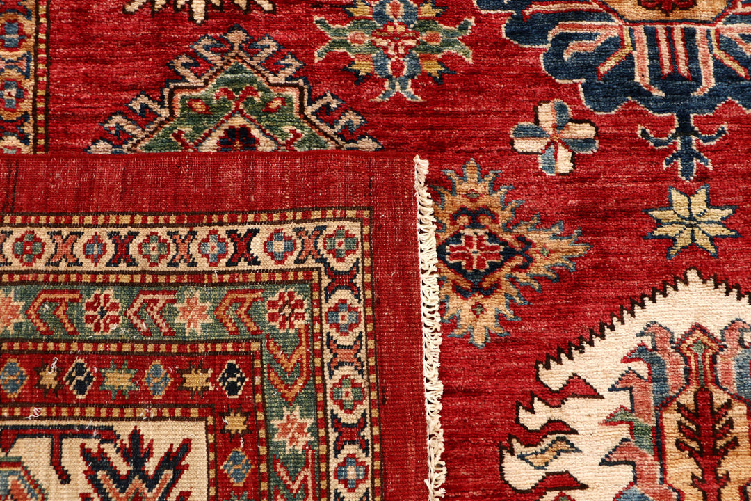 Firebrick Kazak 6' 8 x 6' 6 - No. 69837