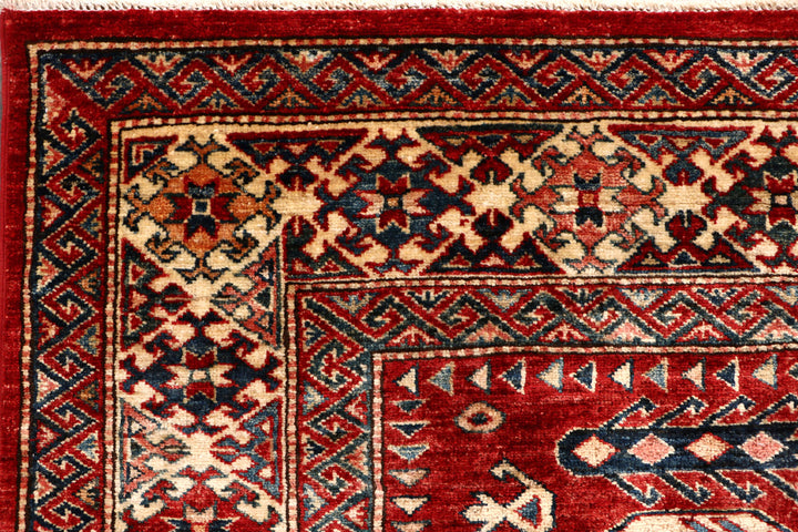 Firebrick Kazak 6' 4 x 7' 8 - No. 69843