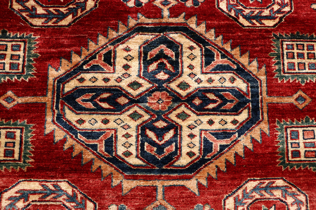 Firebrick Kazak 6' 4 x 7' 8 - No. 69843