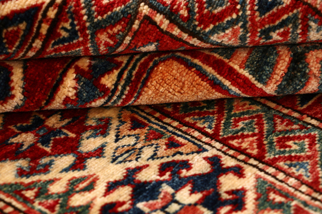 Firebrick Kazak 6' 4 x 7' 8 - No. 69843