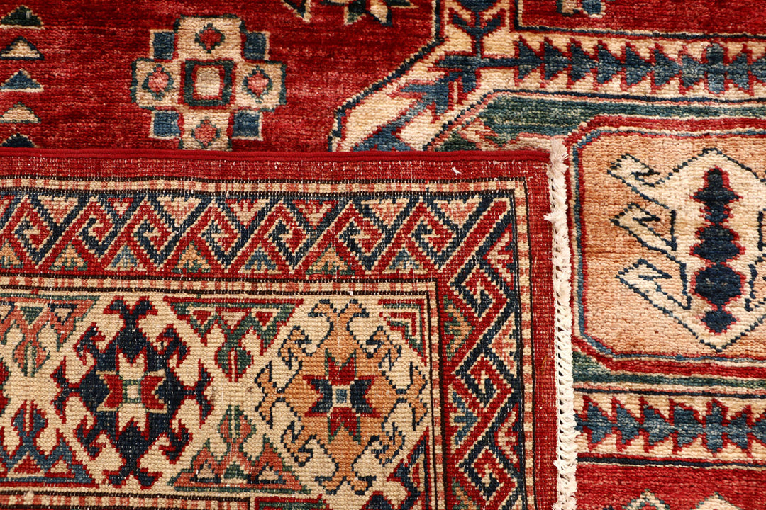 Firebrick Kazak 6' 4 x 7' 8 - No. 69843