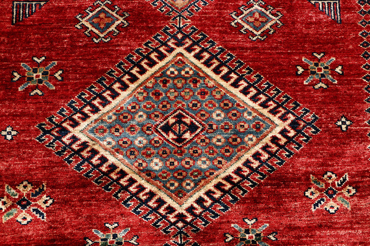 Firebrick Kazak 4' 11 x 6' 9 - No. 69847