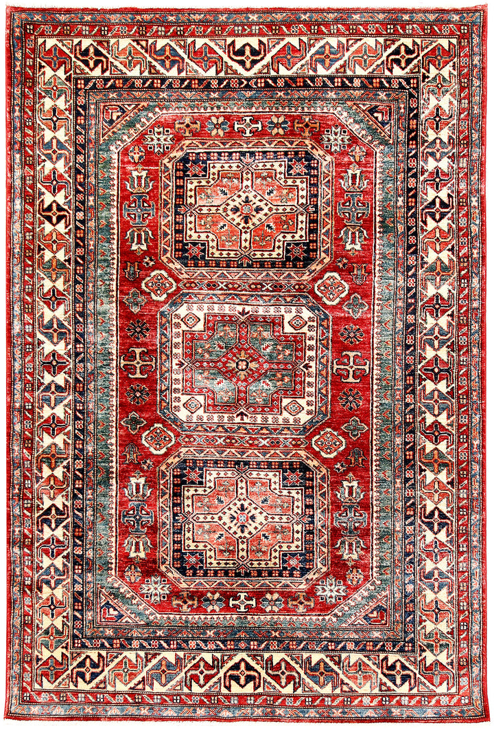 Firebrick Kazak 4' 8 x 6' 10 - No. 69849