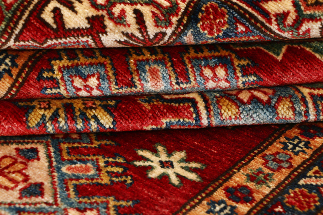 Firebrick Kazak 4' 11 x 6' 8 - No. 69851