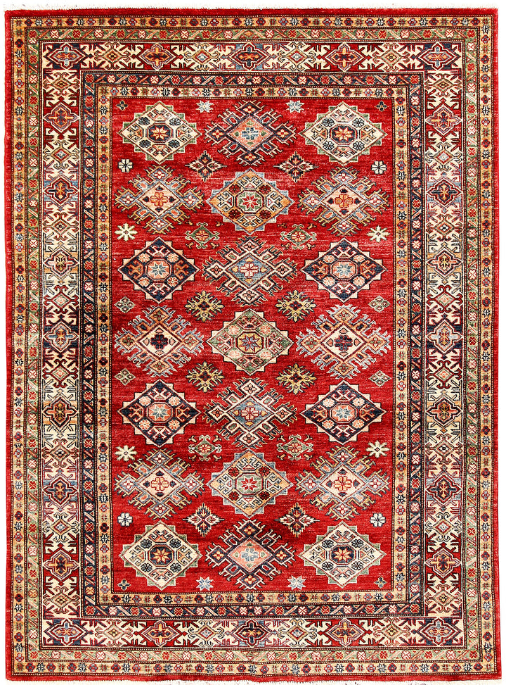 Firebrick Kazak 4' 11 x 6' 8 - No. 69851