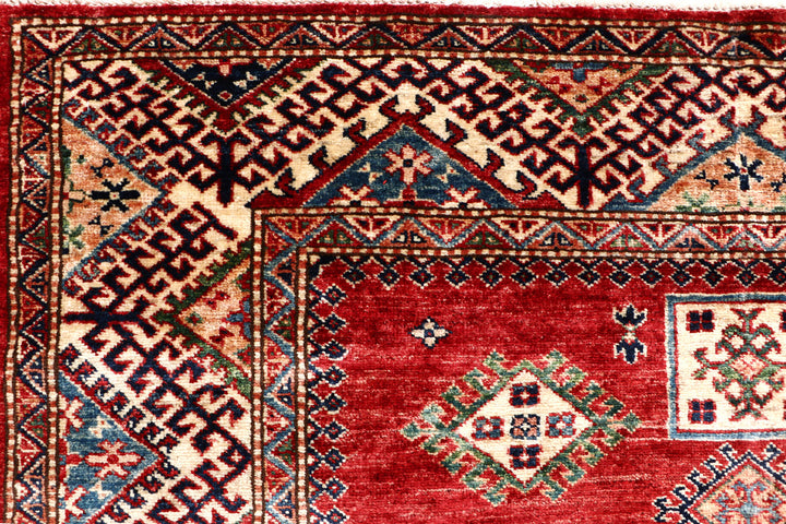 Firebrick Kazak 4' 11 x 6' 10 - No. 69854