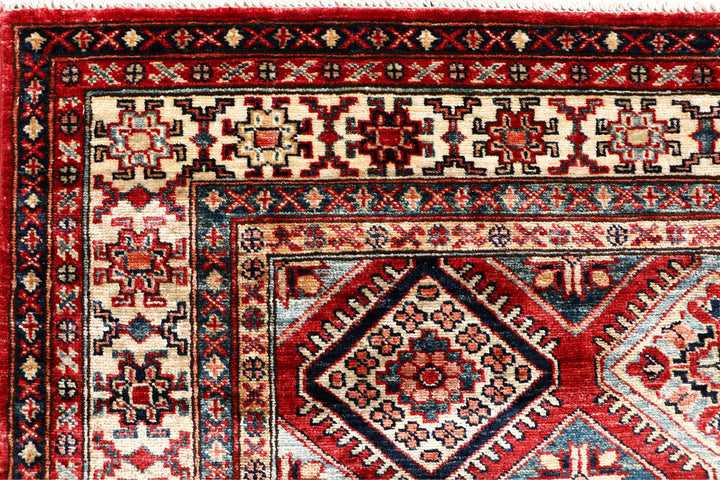 Firebrick Kazak 4' 11 x 6' 8 - No. 69859