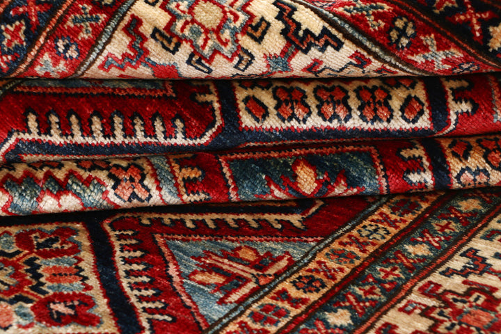 Firebrick Kazak 4' 11 x 6' 8 - No. 69859