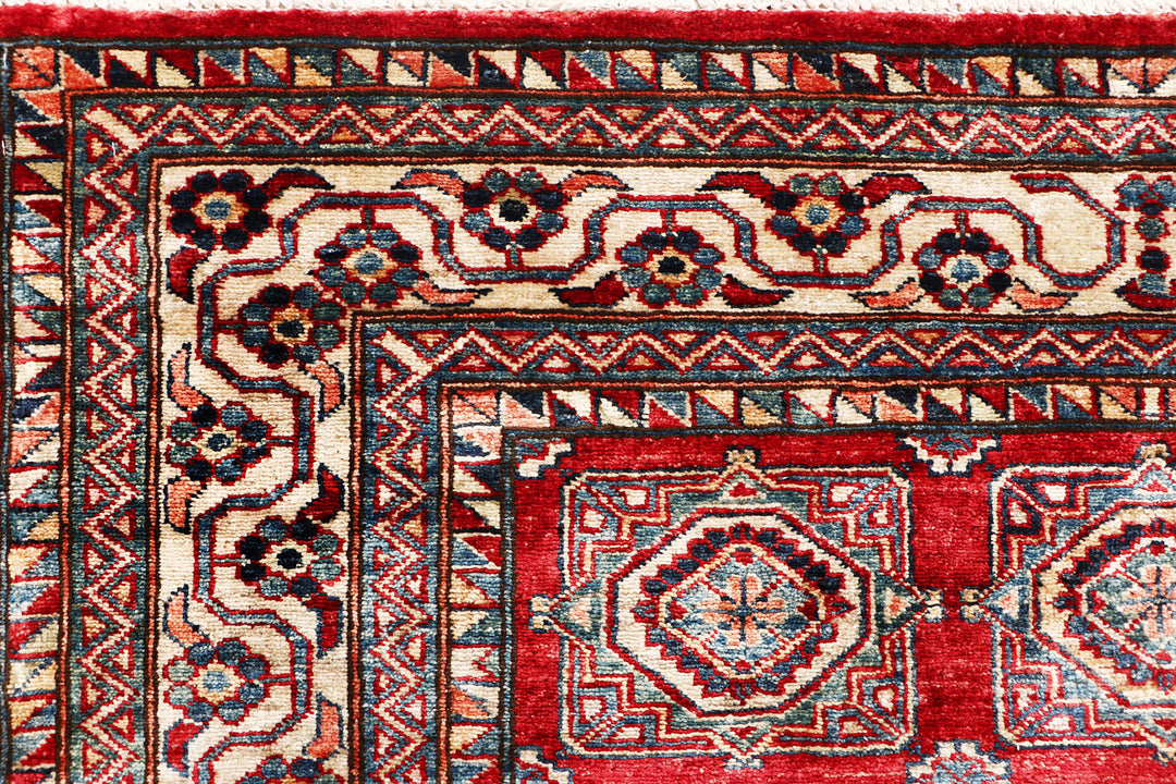 Firebrick Kazak 4' 11 x 6' 8 - No. 69863