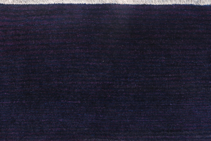 Midnight Blue Gabbeh 6' 6 x 9' 8 - No. 69898