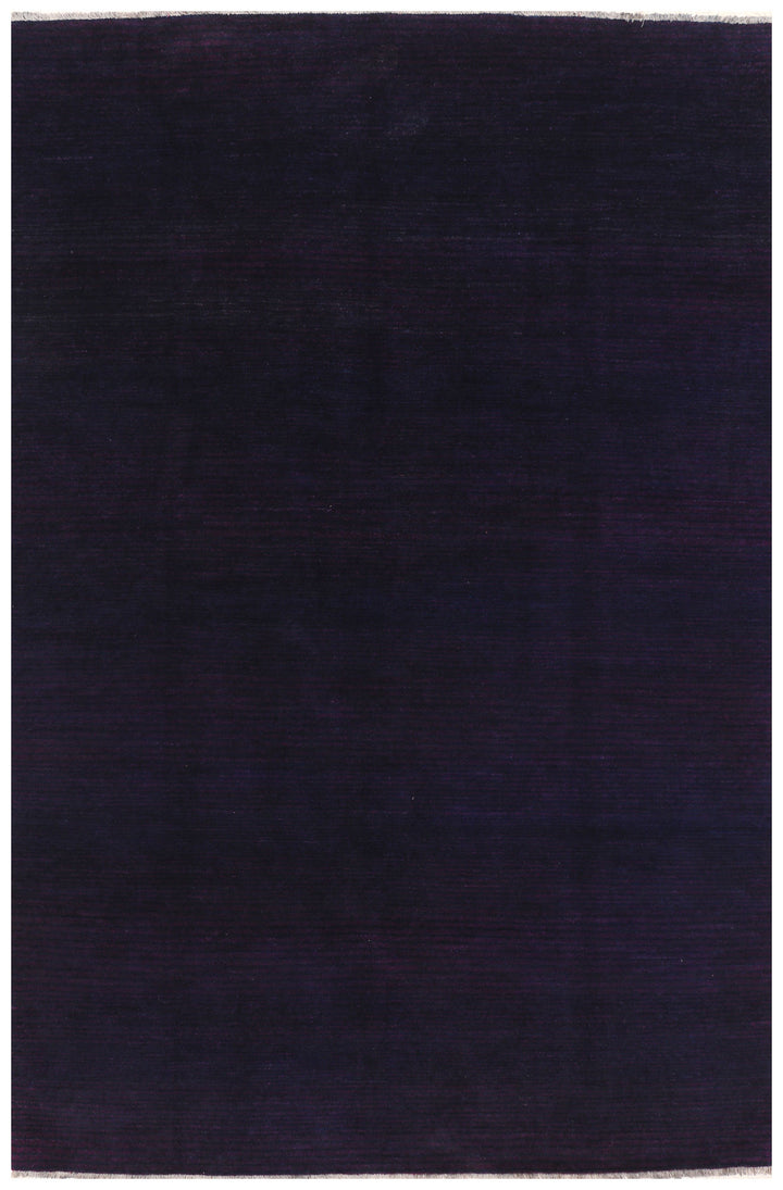 Midnight Blue Gabbeh 6' 6 x 9' 8 - No. 69898