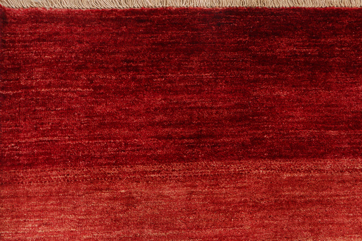 Dark Red Gabbeh 6' 7 x 8' 4 - No. 69902