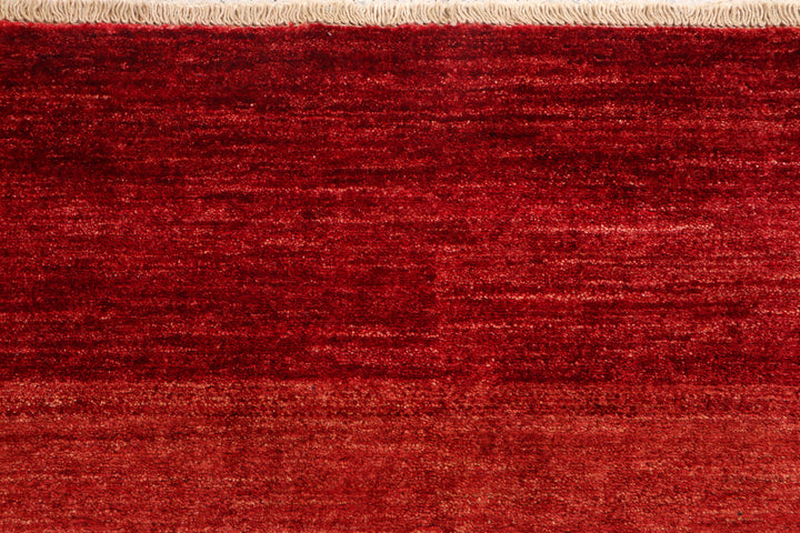 Dark Red Gabbeh 6' 7 x 8' 4 - No. 69902