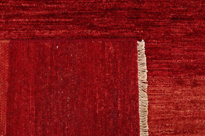 Dark Red Gabbeh 6' 7 x 8' 4 - No. 69902