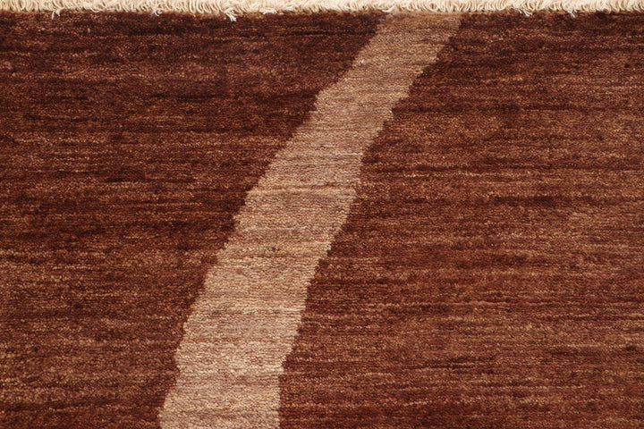 Saddle Brown Gabbeh 5' 7 x 8' 2 - No. 69921