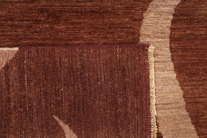 Saddle Brown Gabbeh 5' 7 x 8' 2 - No. 69921