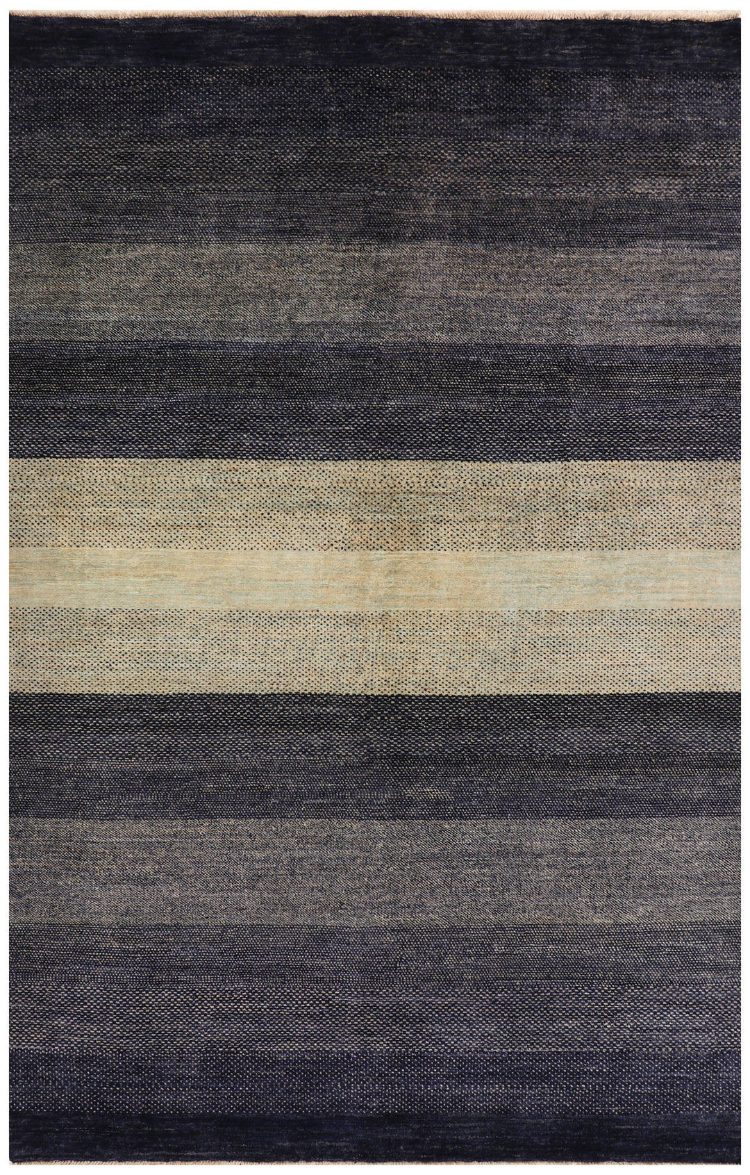 Afghan Gabbeh Rug 5' 5 x 8' 6 Hand-Knotted