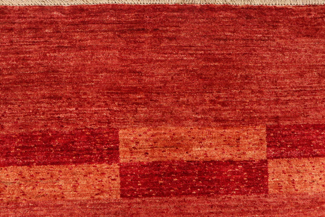 Firebrick Gabbeh 4' 11 x 6' 5 - No. 69935