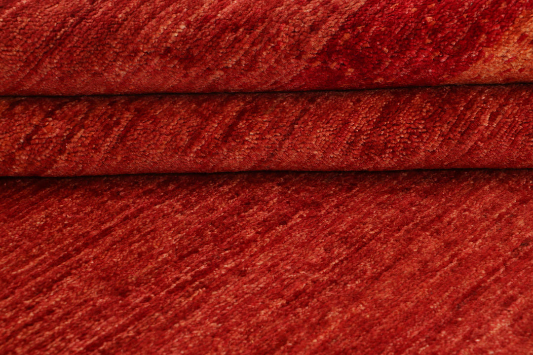 Firebrick Gabbeh 4' 11 x 6' 5 - No. 69935