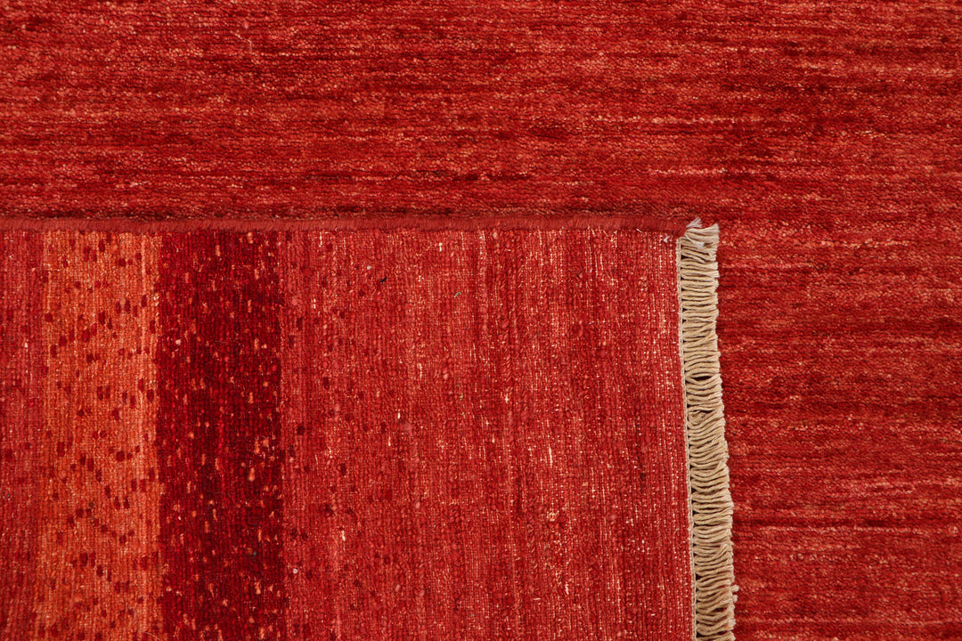 Firebrick Gabbeh 4' 11 x 6' 5 - No. 69935