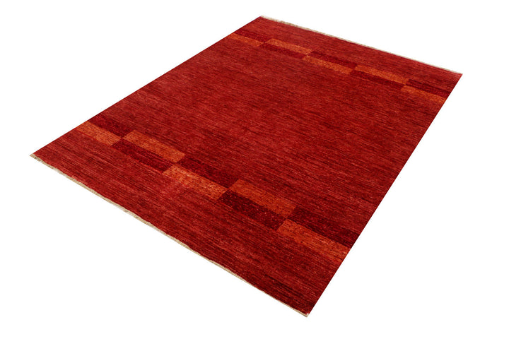 Firebrick Gabbeh 4' 11 x 6' 5 - No. 69937