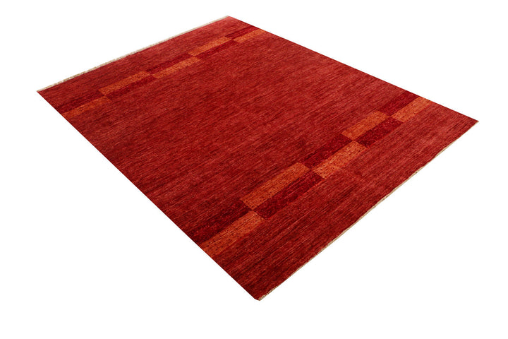 Firebrick Gabbeh 4' 11 x 6' 5 - No. 69937