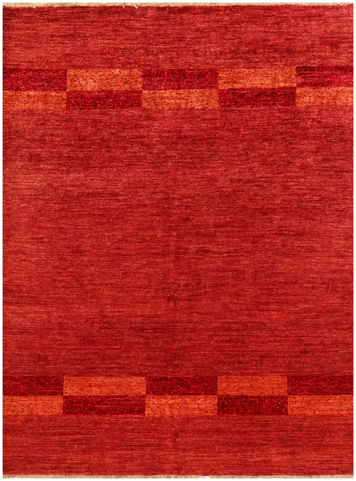 Firebrick Gabbeh 4' 11 x 6' 5 - No. 69937