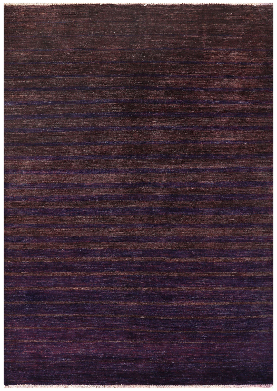 Afghan Gabbeh Rug 5' x 6'7" Hand-Knotted
