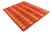 Orange Red Gabbeh 5' 1 x 6' 4 - No. 69942