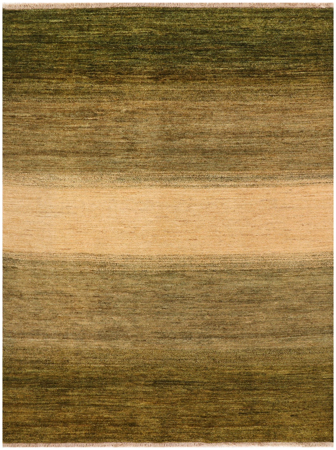Afghan Gabbeh Rug 4'11" x 6'5" Hand-Knotted