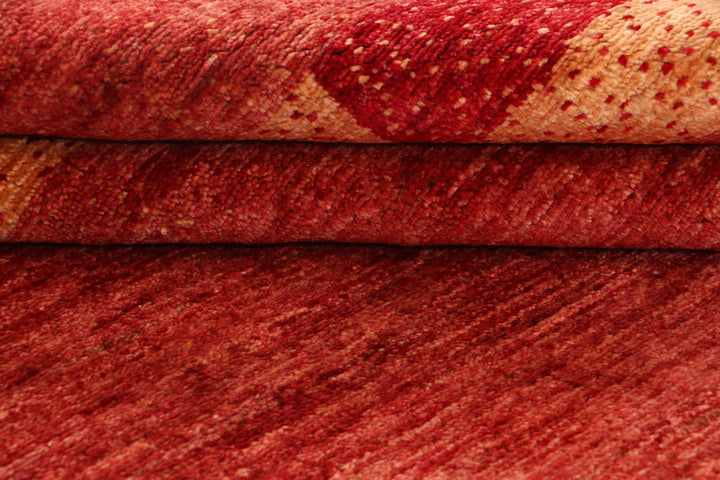 Firebrick Gabbeh 4' 11 x 6' 5 - No. 69946