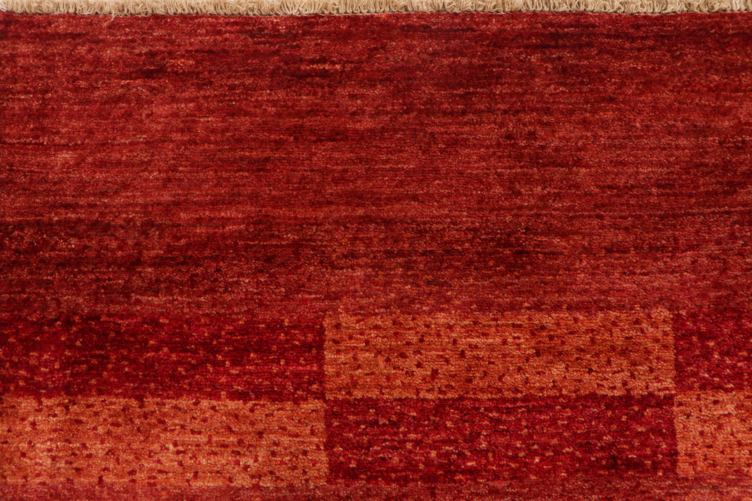 Firebrick Gabbeh 4' 11 x 6' 5 - No. 69950