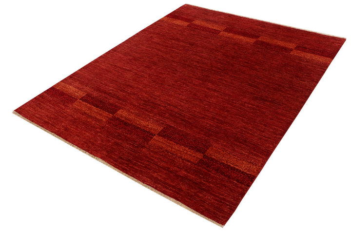 Firebrick Gabbeh 4' 11 x 6' 5 - No. 69950