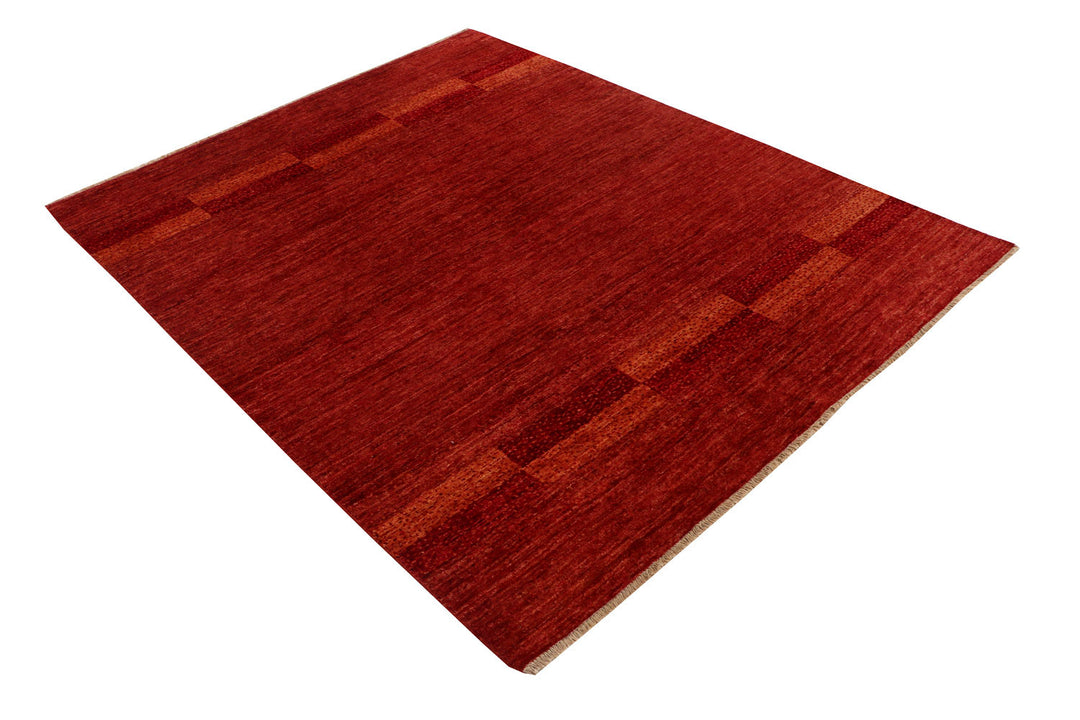 Firebrick Gabbeh 4' 11 x 6' 5 - No. 69950