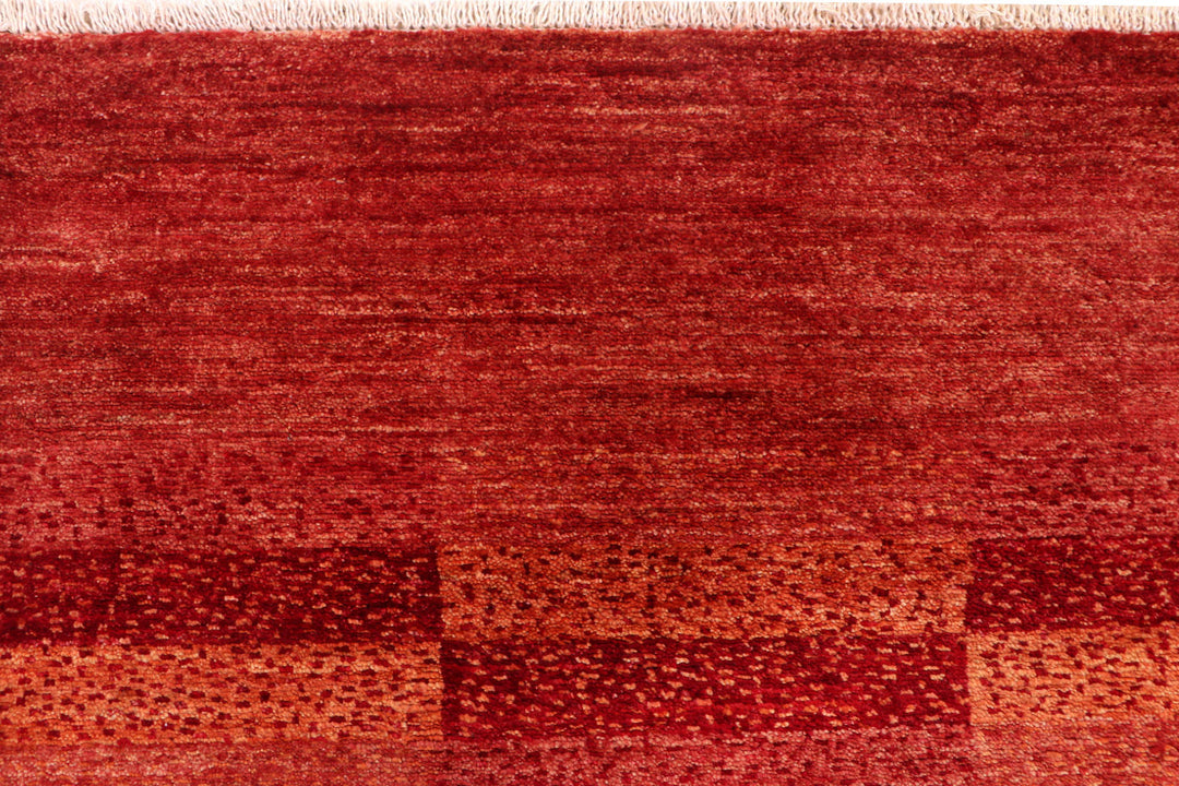 Firebrick Gabbeh 4' 11 x 6' 5 - No. 69955