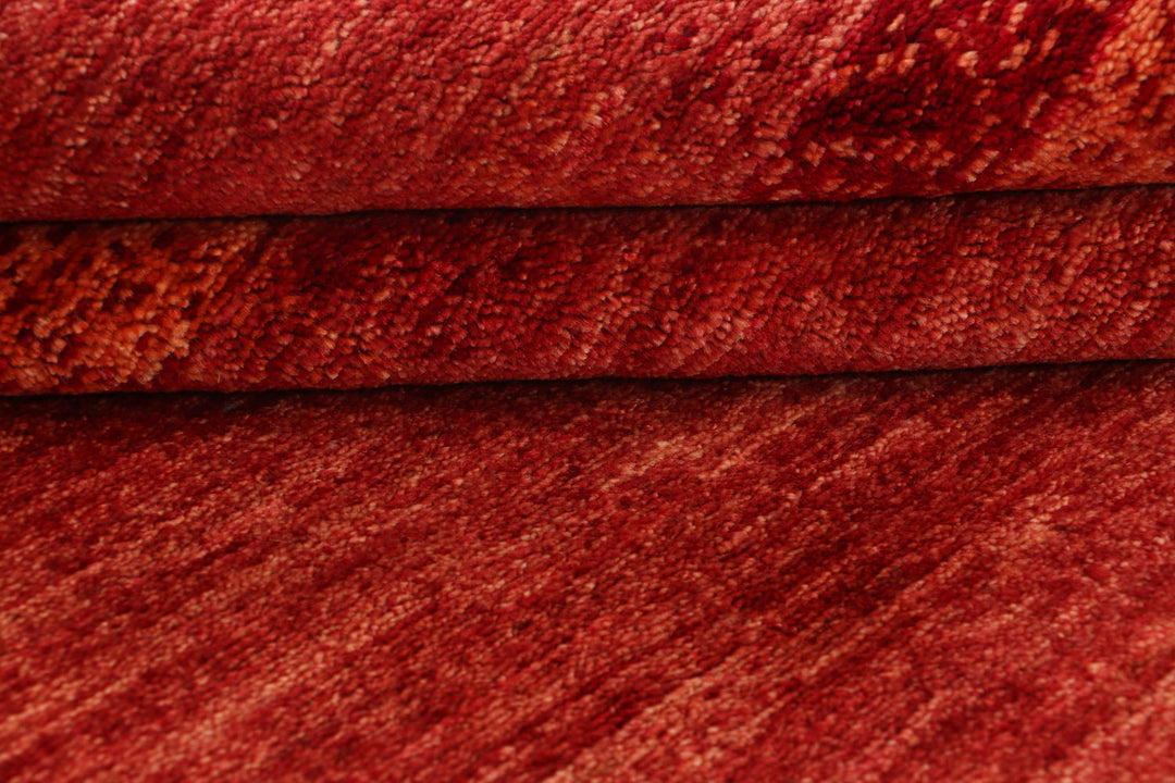 Firebrick Gabbeh 4' 11 x 6' 5 - No. 69955