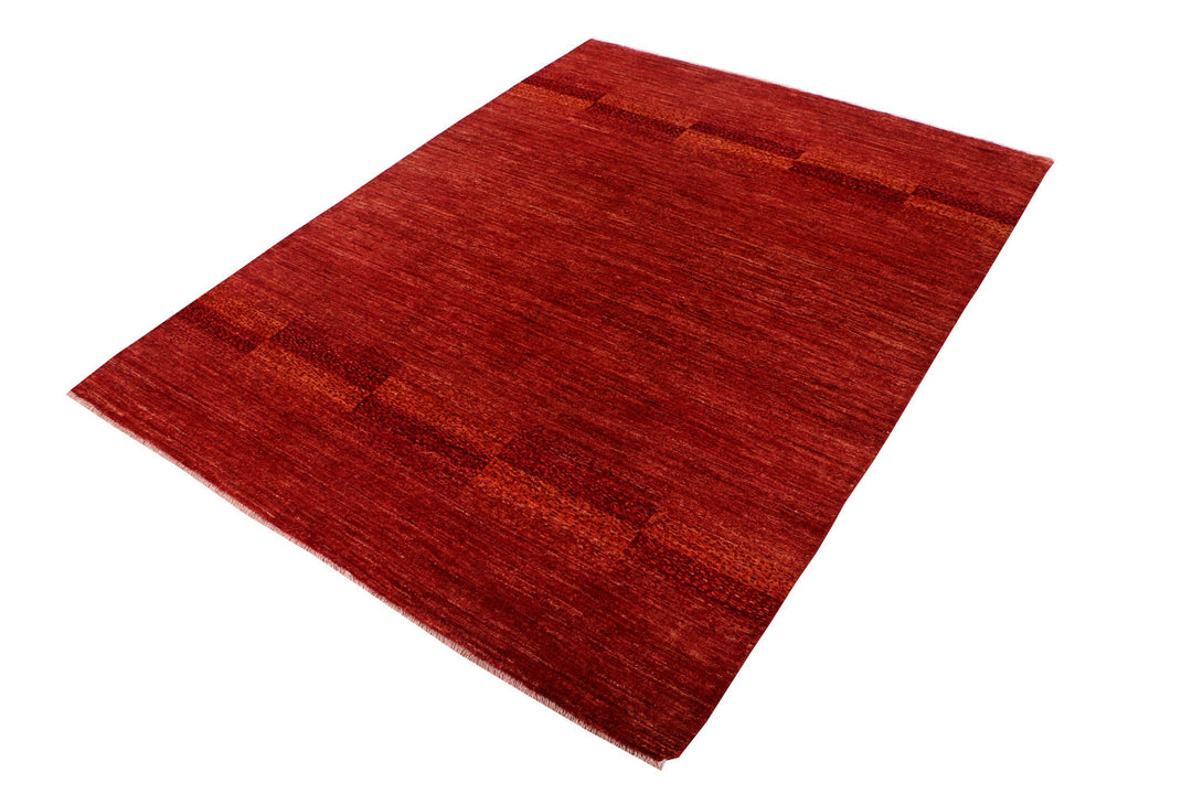 Firebrick Gabbeh 4' 11 x 6' 5 - No. 69955