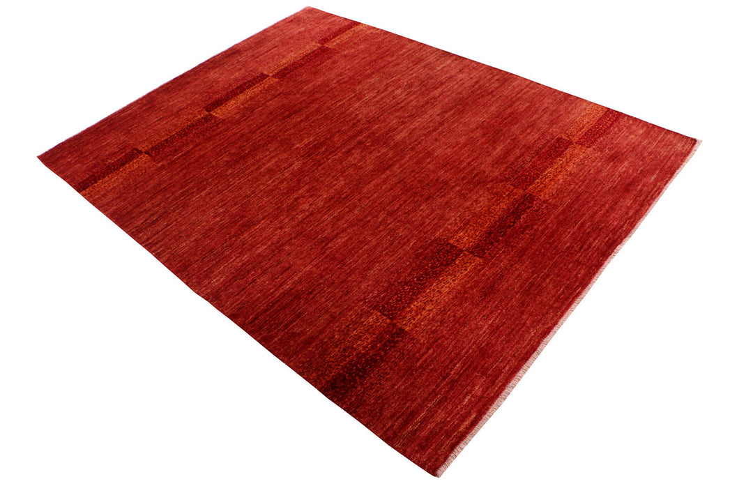 Firebrick Gabbeh 4' 11 x 6' 5 - No. 69955