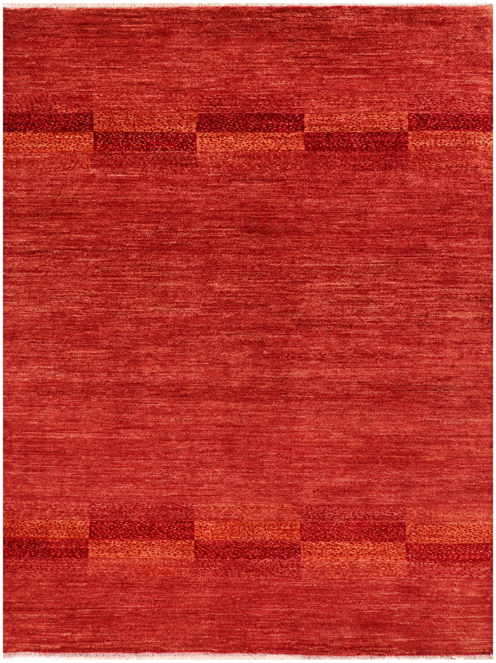 Firebrick Gabbeh 4' 11 x 6' 5 - No. 69955
