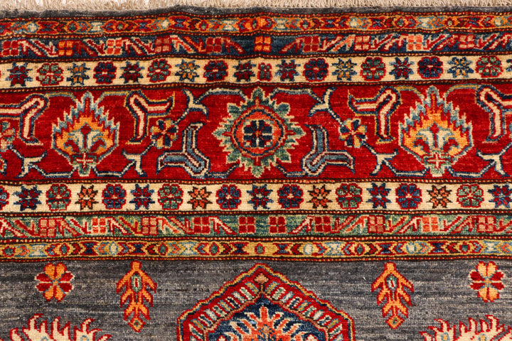 Grey Kazak 8' 11 x 12' 4 - No. 69956