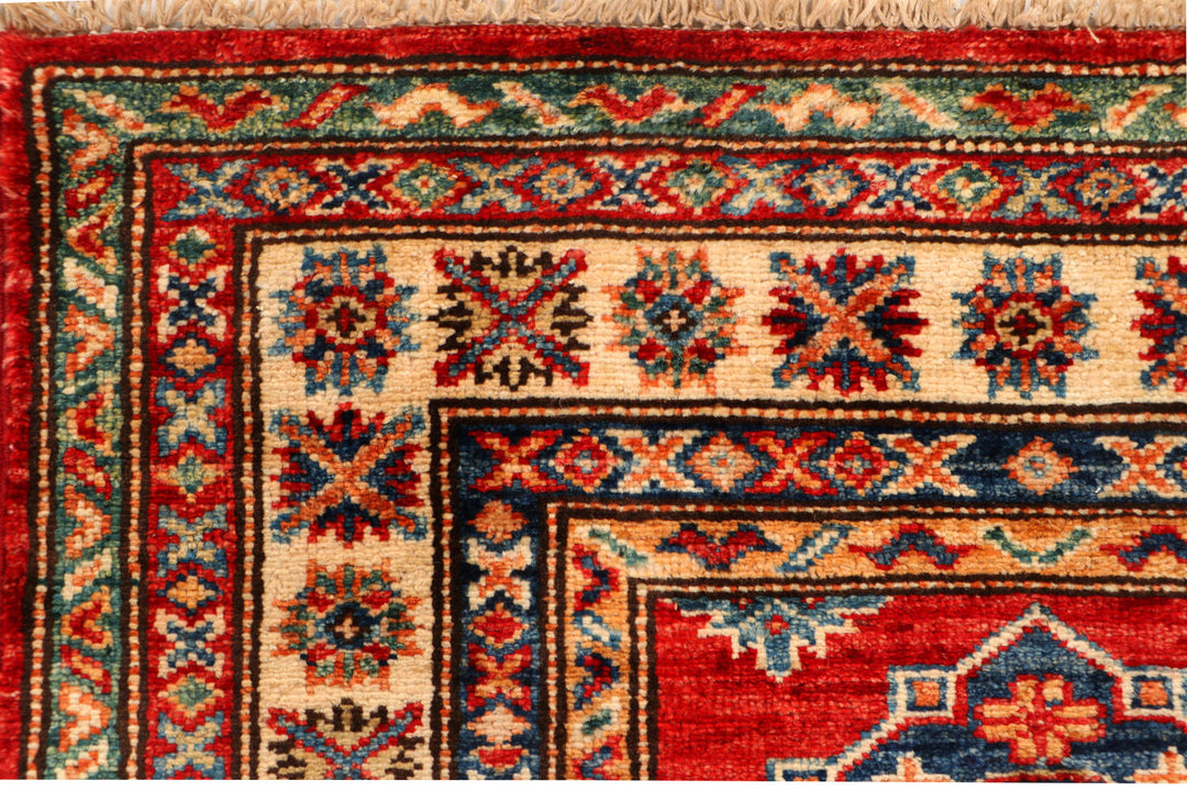 Firebrick Kazak 2' 7 x 7' 1 - No. 69964